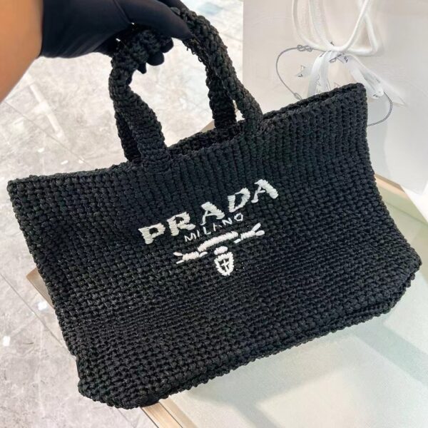 PRADA Crochet Tote Bag 1BG392