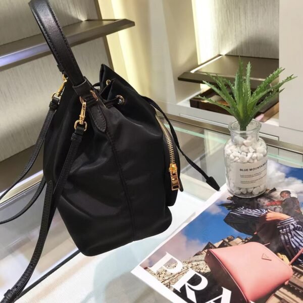 PRADA Drawstring Bucket Bag