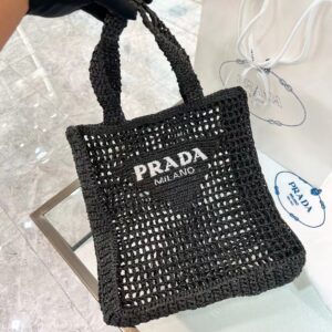PRADA Crochet Tote Bag 1BG393