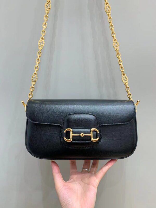 GUCCI Horsebit 1955 Small Shoulder Bag