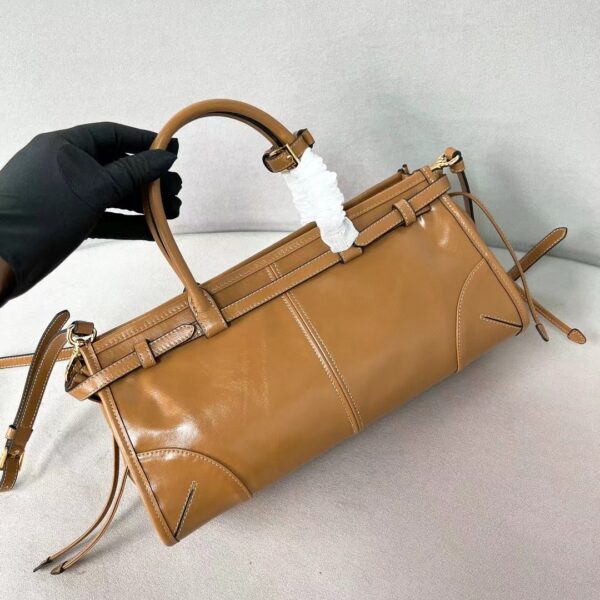 PRADA LuxSoft Leather Handbag 1BA426