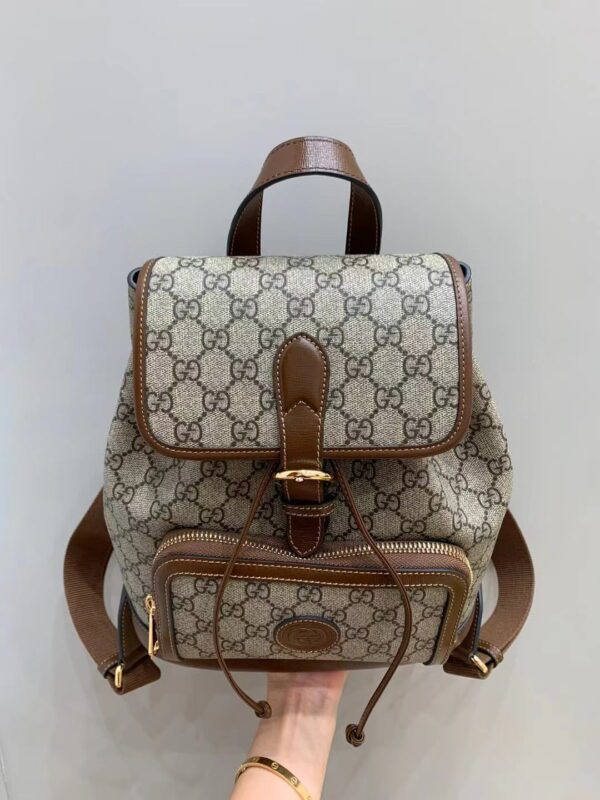 GUCCI Retro Backpack with Interlocking G