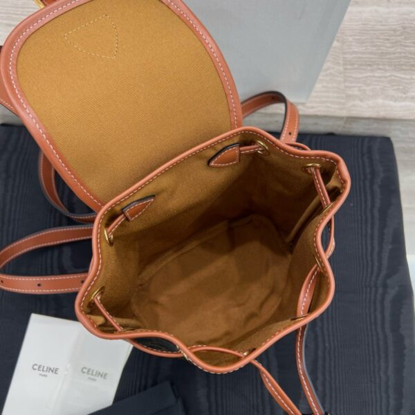 CELINE FOLCO Triomphe Canvas Mini Backpack