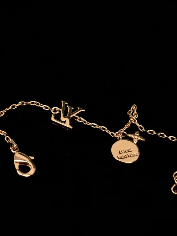 LV Pink Heart Bracelet