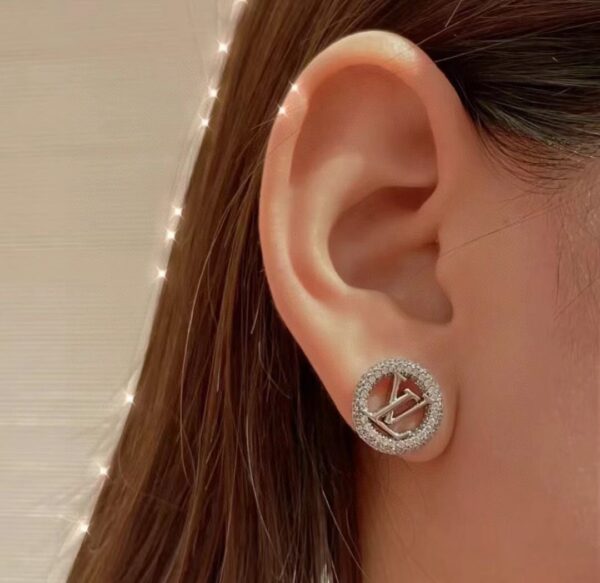 LV Louis By Night Stud Earrings