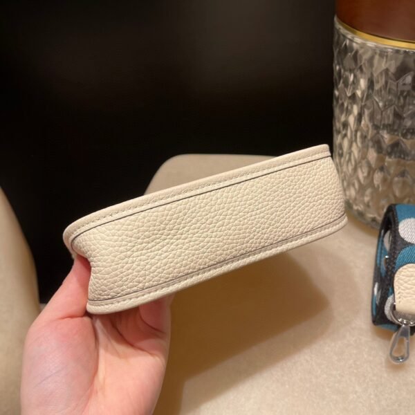 HERMES Mini Evelyne Color:I2 Clemence leather