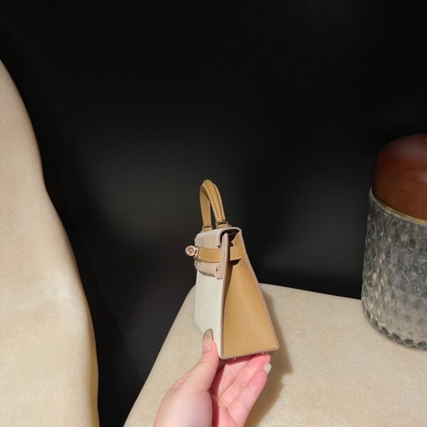 HERMES Mini Kelly 2 Color10+4B+2Z Epsom leather