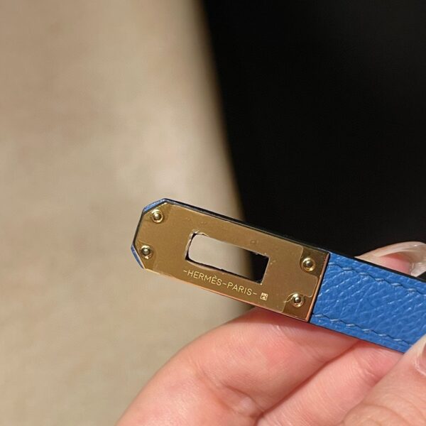 HERMES Mini Kelly 2 Color:7Q Epsom leather
