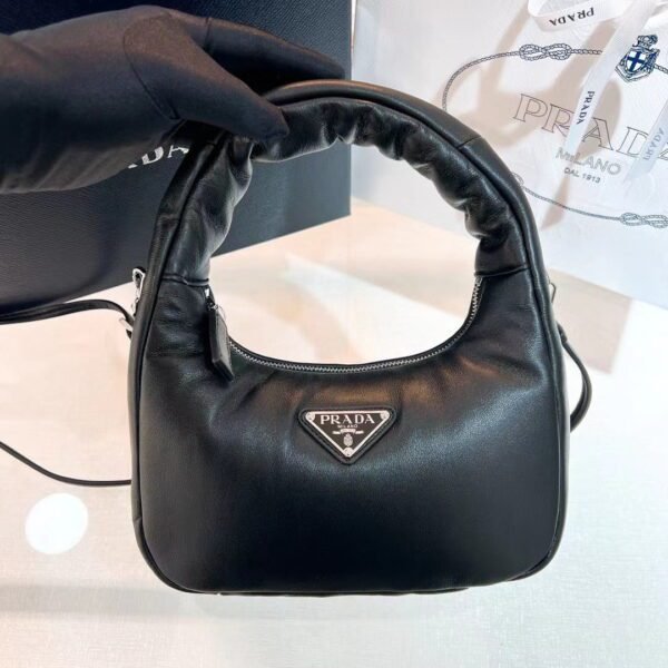 PRADA Soft Padded Nappa Leather Mini Bag 1BA384