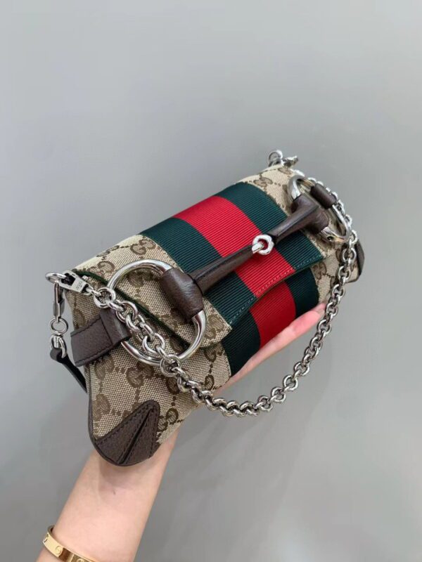 GUCCI Horsebit Chain Small Shoulder Bag