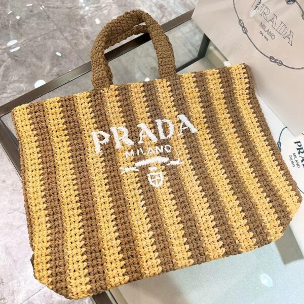 PRADA Crochet Tote Bag 1BG392