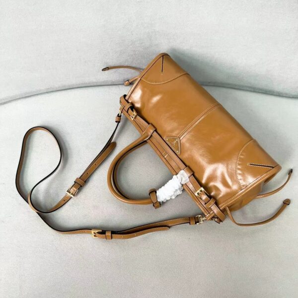 PRADA LuxSoft Leather Handbag 1BA426