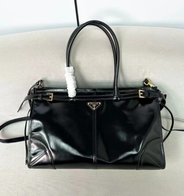 PRADA LuxSoft Leather Handbag 1BA433/1BA439