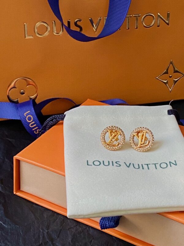 LV Louis By Night Stud Earrings