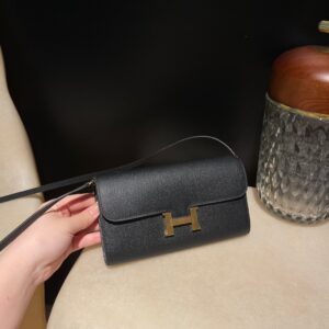 HERMES CONSTANCE To Go Color89 Epsom leather