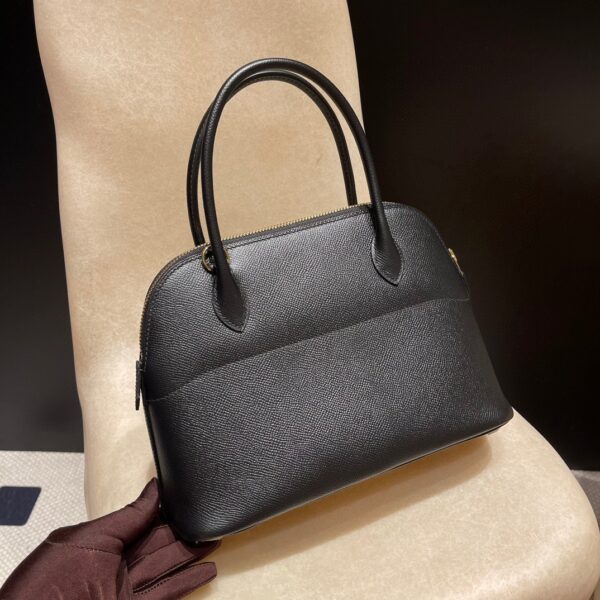 HERMES Bolide 27 Color89 Epsom leather