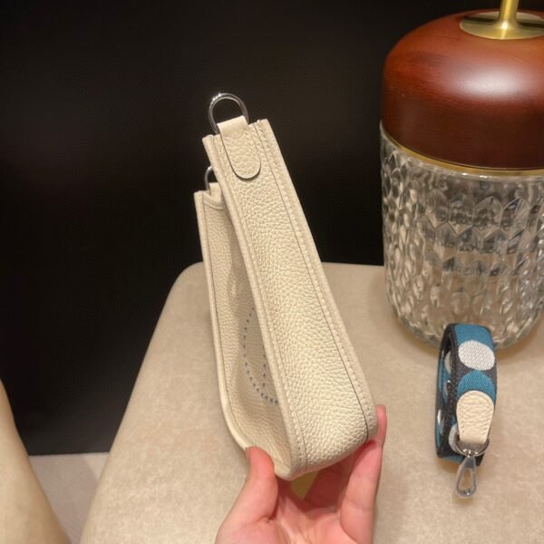 HERMES Mini Evelyne Color:I2 Clemence leather