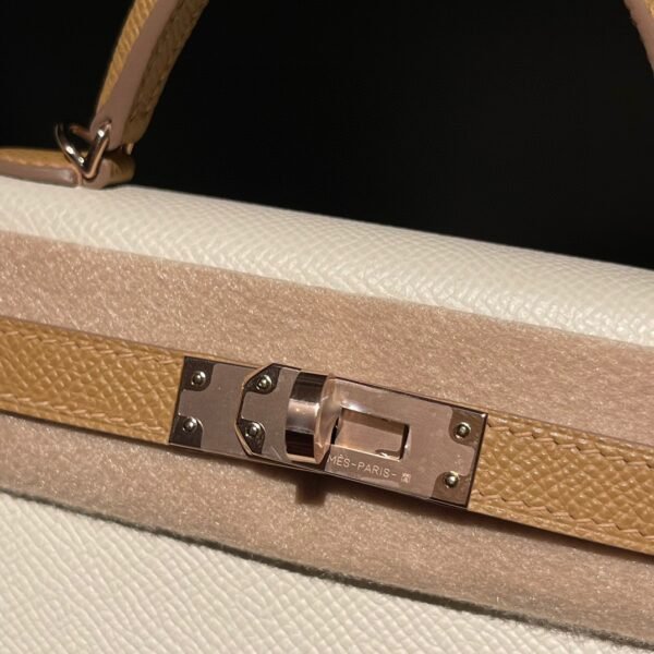 HERMES Mini Kelly 2 Color10+4B+2Z Epsom leather