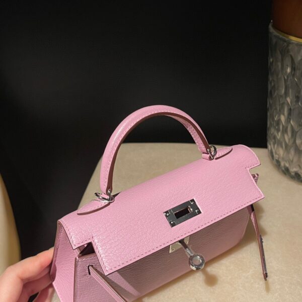 HERMES Mini Kelly 2 Color:X9 Mysore leather