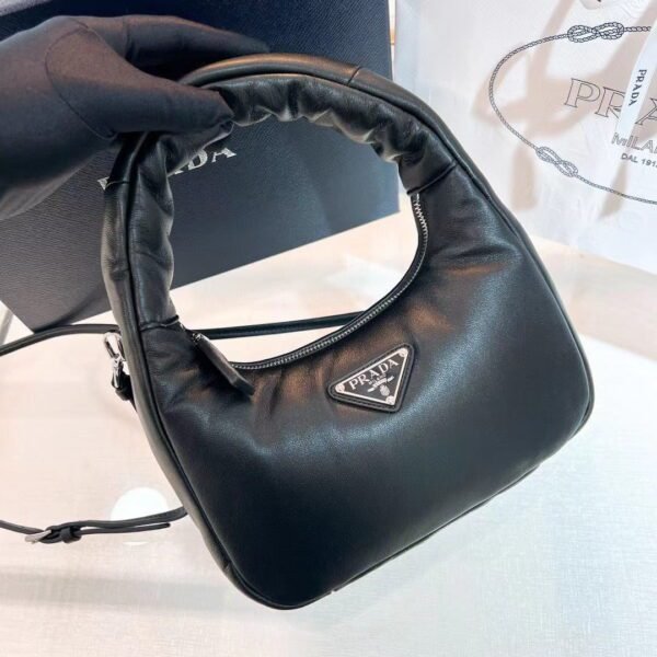 PRADA Soft Padded Nappa Leather Mini Bag 1BA384