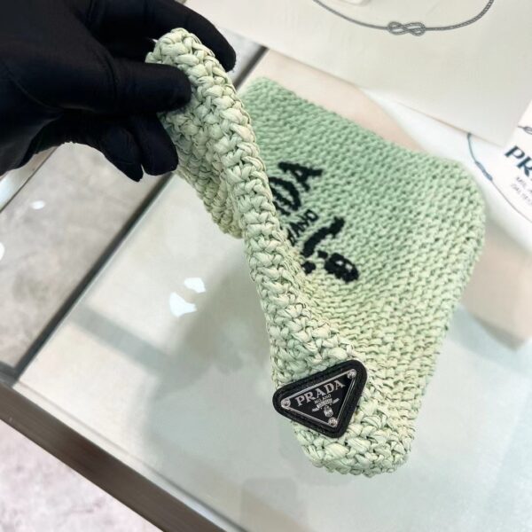 PRADA Small Crochet Tote Bag 1BG422