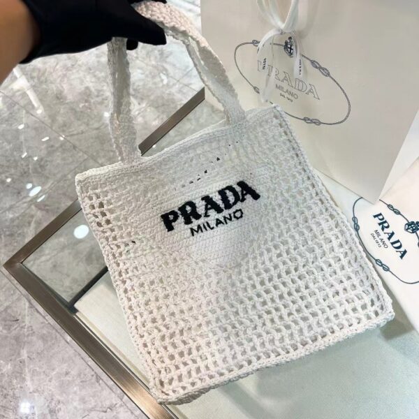 PRADA Crochet Tote Bag 1BG393