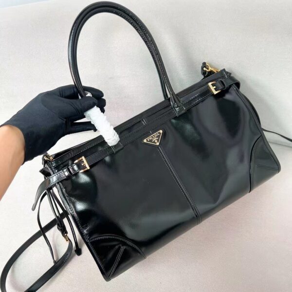 PRADA LuxSoft Leather Handbag 1BA433/1BA439