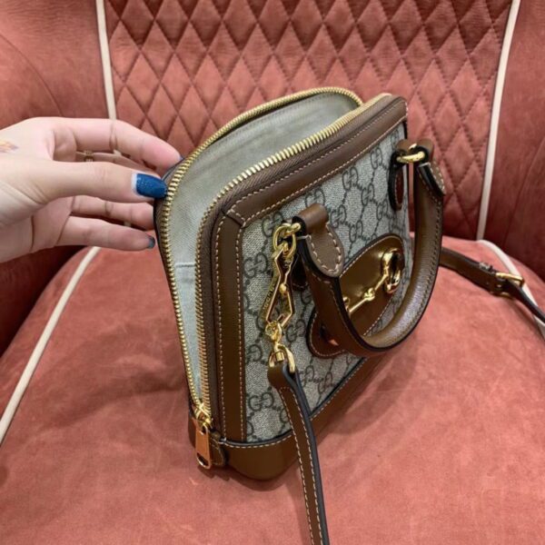GUCCI Horsebit 1955 Top Handle Bag