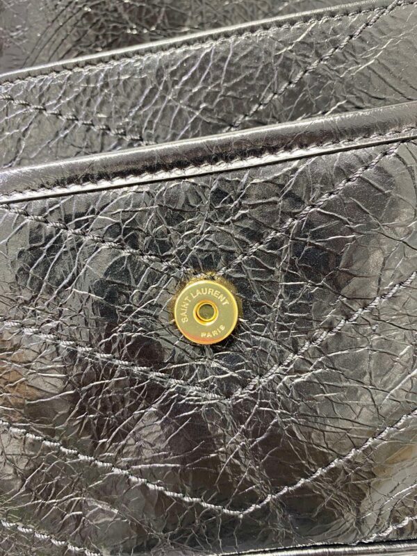 YSL Niki Bag in Crinkled Calfskin