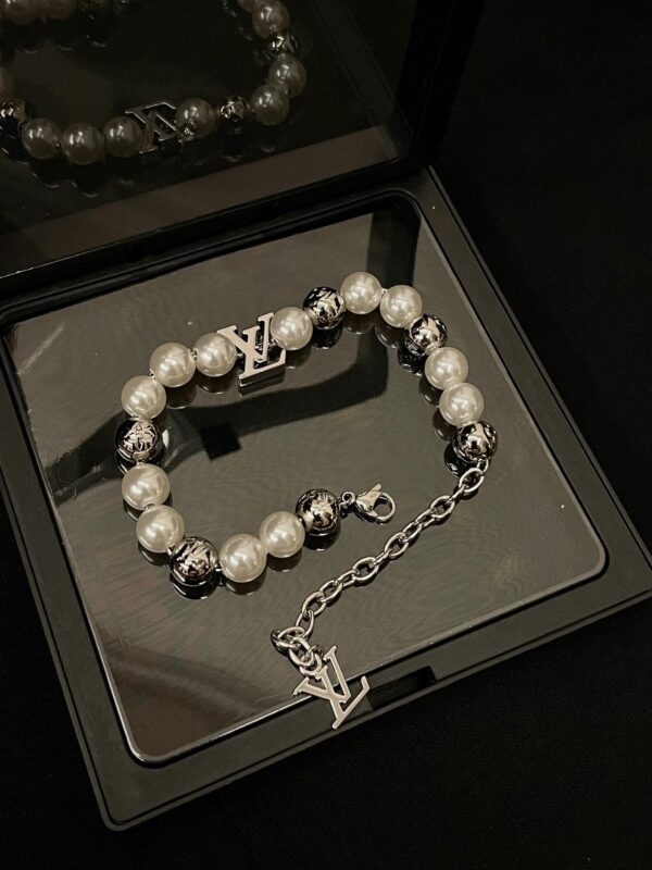 LV Pearl Bracelet