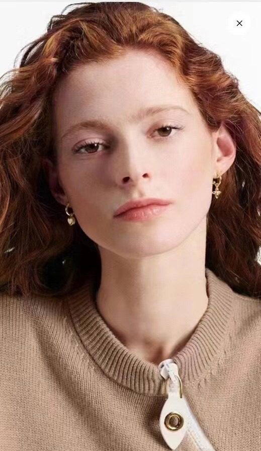 LV ICONIC Pink Heart Earrings