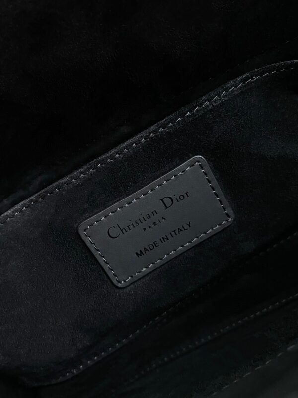 DIOR 2023 D-Joy Bag Ultramatte Black