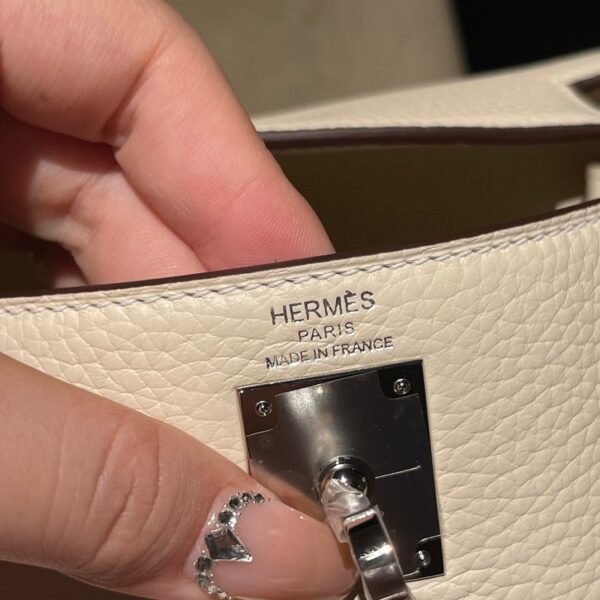 HERMES Kelly Ado Color:I2 Clemence leather
