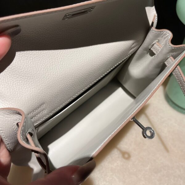 HERMES Kelly Danse Color80 Evercolor leather