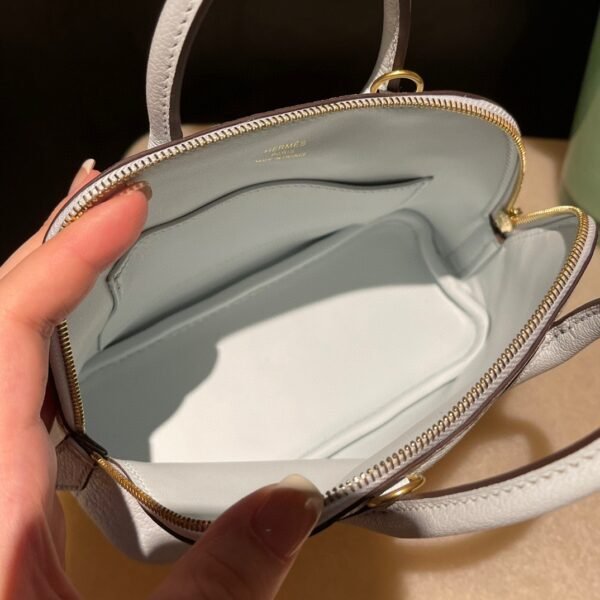 HERMES Mini Bolide 18 Color:T0 Mysore leather