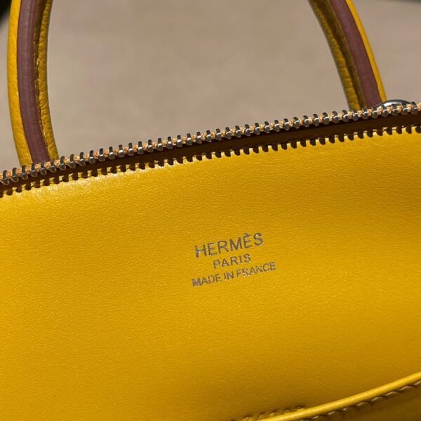 HERMES Mini Bolide 18 Color:9D Evercolor leather