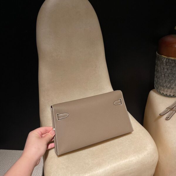 HERMES Kelly Elan Color18 Madam leather