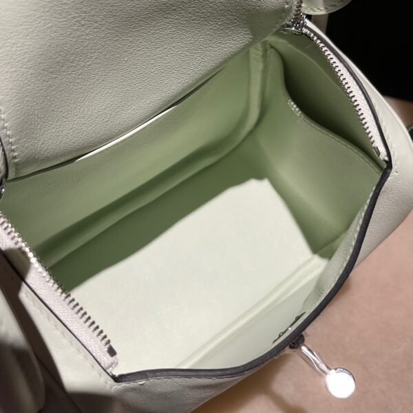 HERMES Mini Lindy Color:0S Swift leather