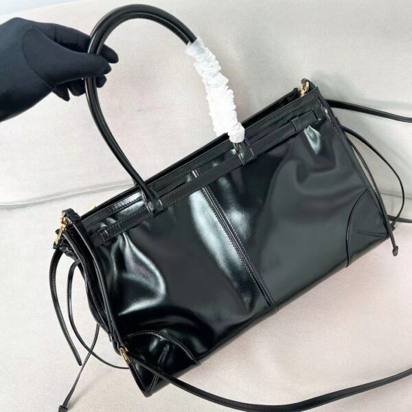 PRADA LuxSoft Leather Handbag 1BA433/1BA439