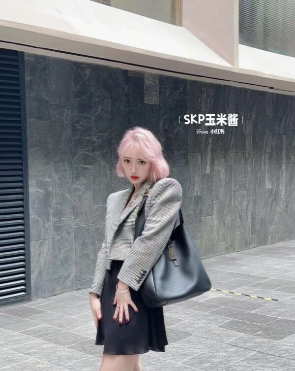 YSL LE 5 À 7 Hobo Bag in Suede