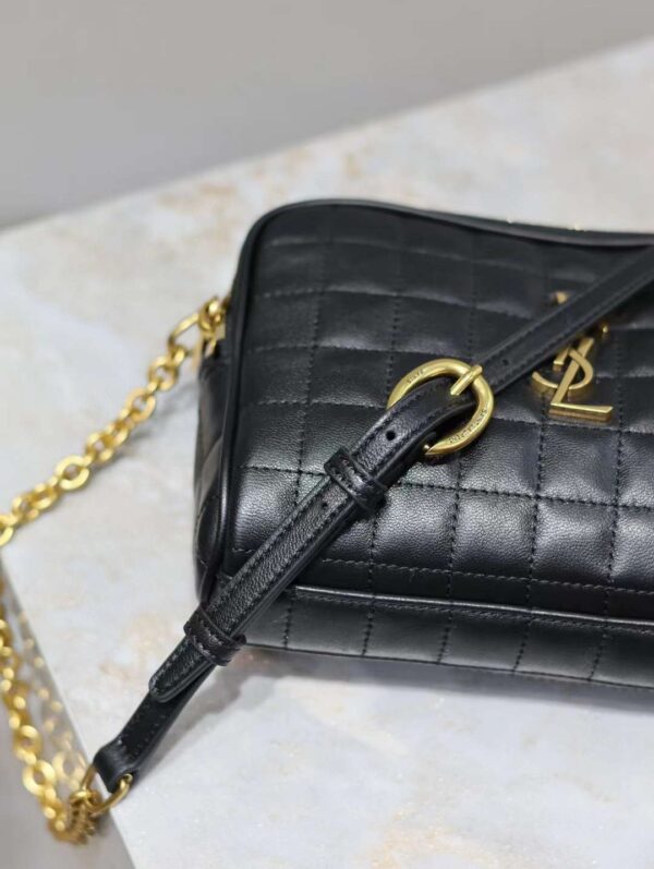 YSL CASSANDRE MATELASSÉ CARRÉ Mini Camera Bag in Lambskin