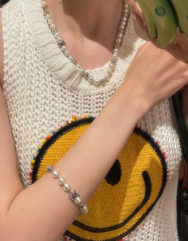 LV Pearl Bracelet
