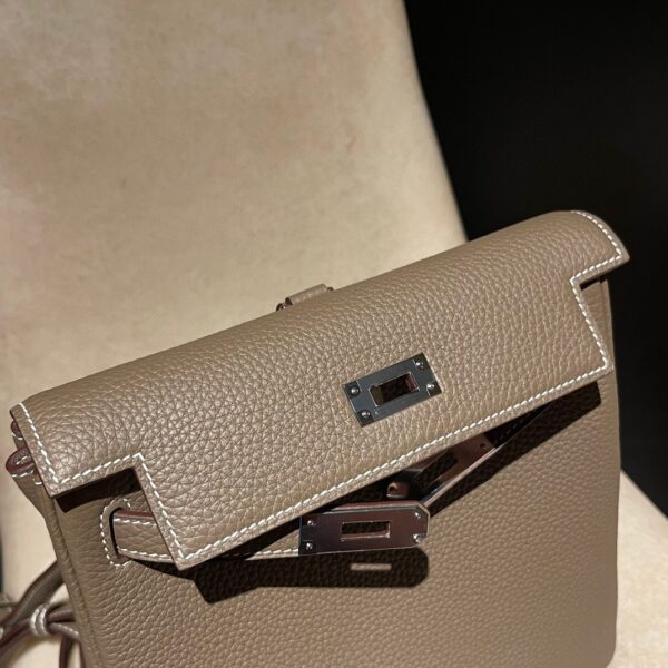 HERMES Kelly Ado Color18 Clemence leather