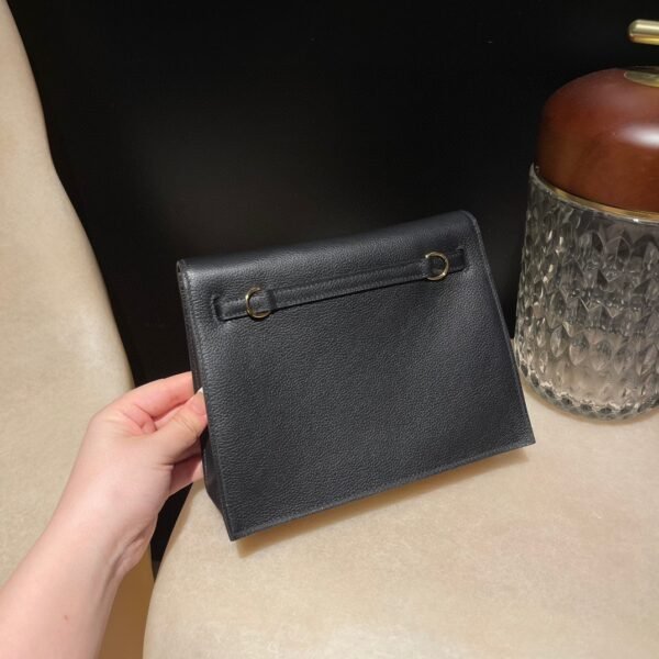 HERMES Kelly Danse Color89 Evercolor leather