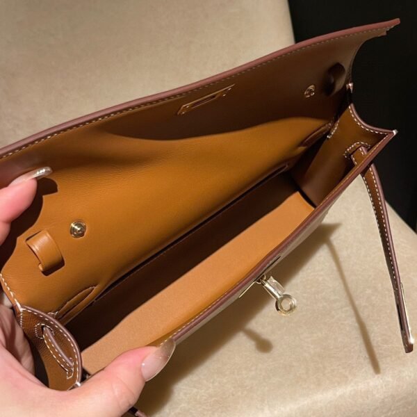 HERMES Kelly Elan Color37 Madam leather