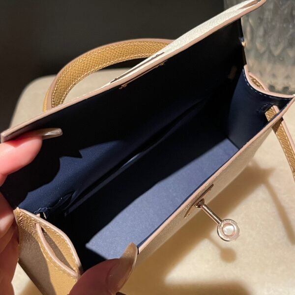 HERMES Mini Kelly 2 Color10+4B+2Z Epsom leather