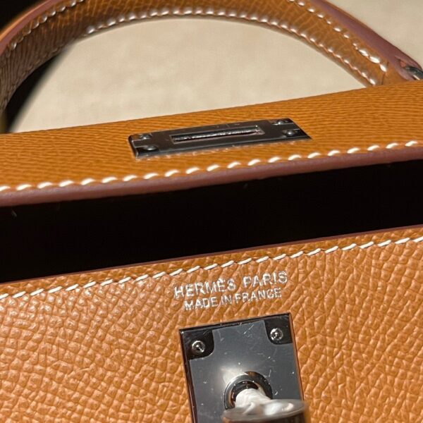 HERMES Mini Kelly 2 Color37 Epsom leather