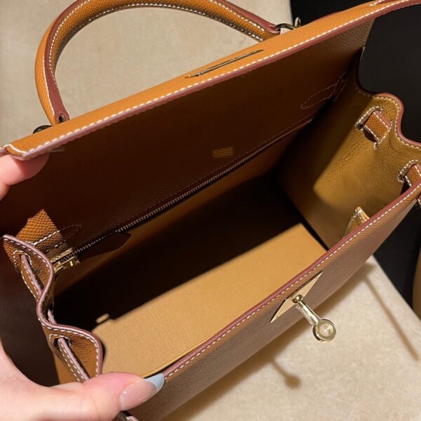 HERMES Kelly 28 Color37 Epsom leather