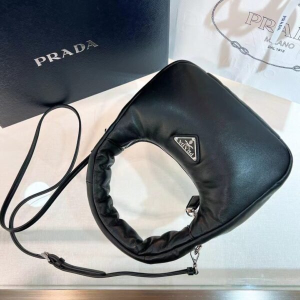 PRADA Soft Padded Nappa Leather Mini Bag 1BA384