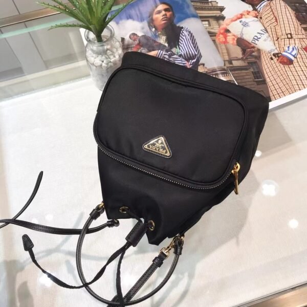 PRADA Drawstring Bucket Bag